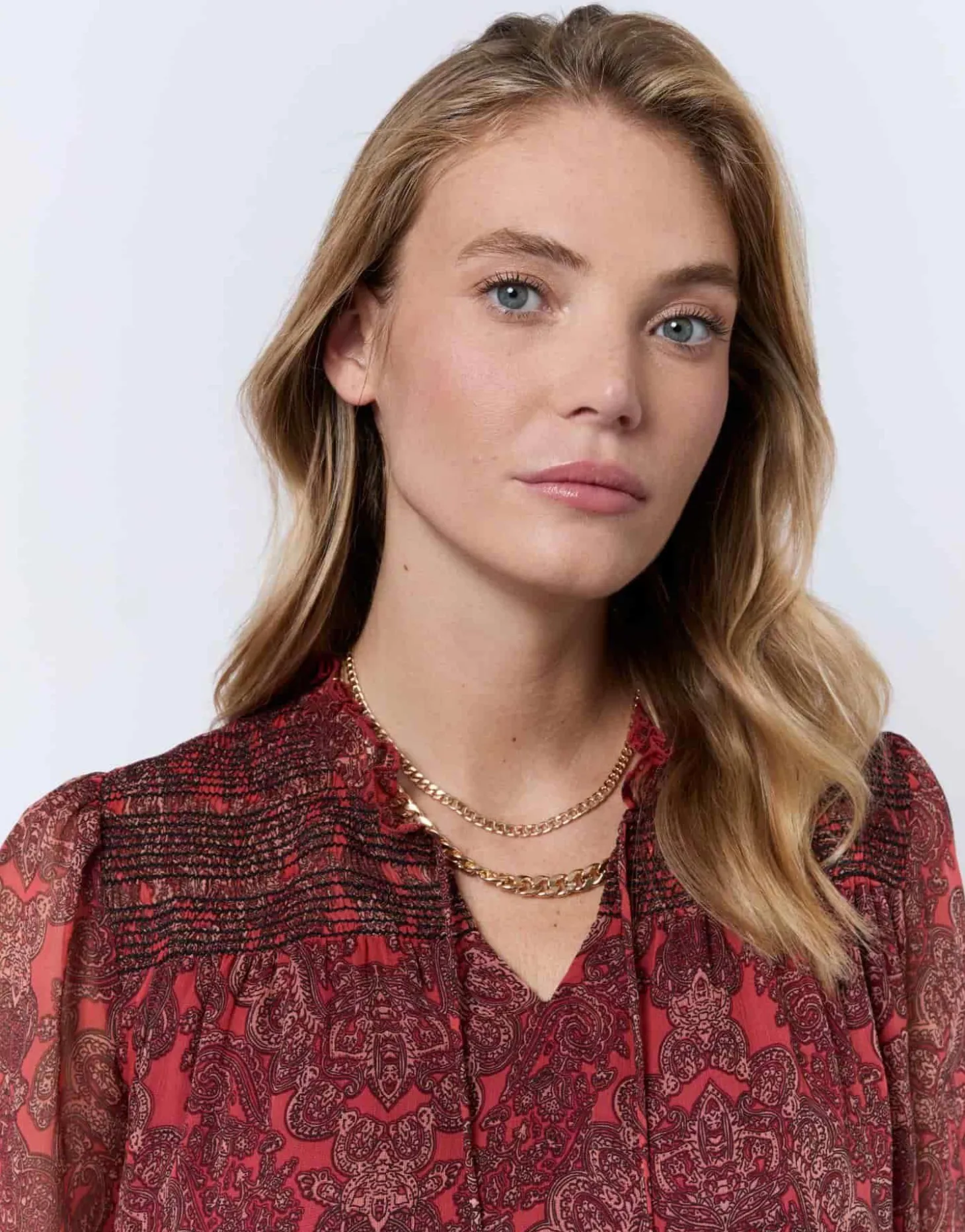 Blouse manches longues imprimée TOMETTE Femme