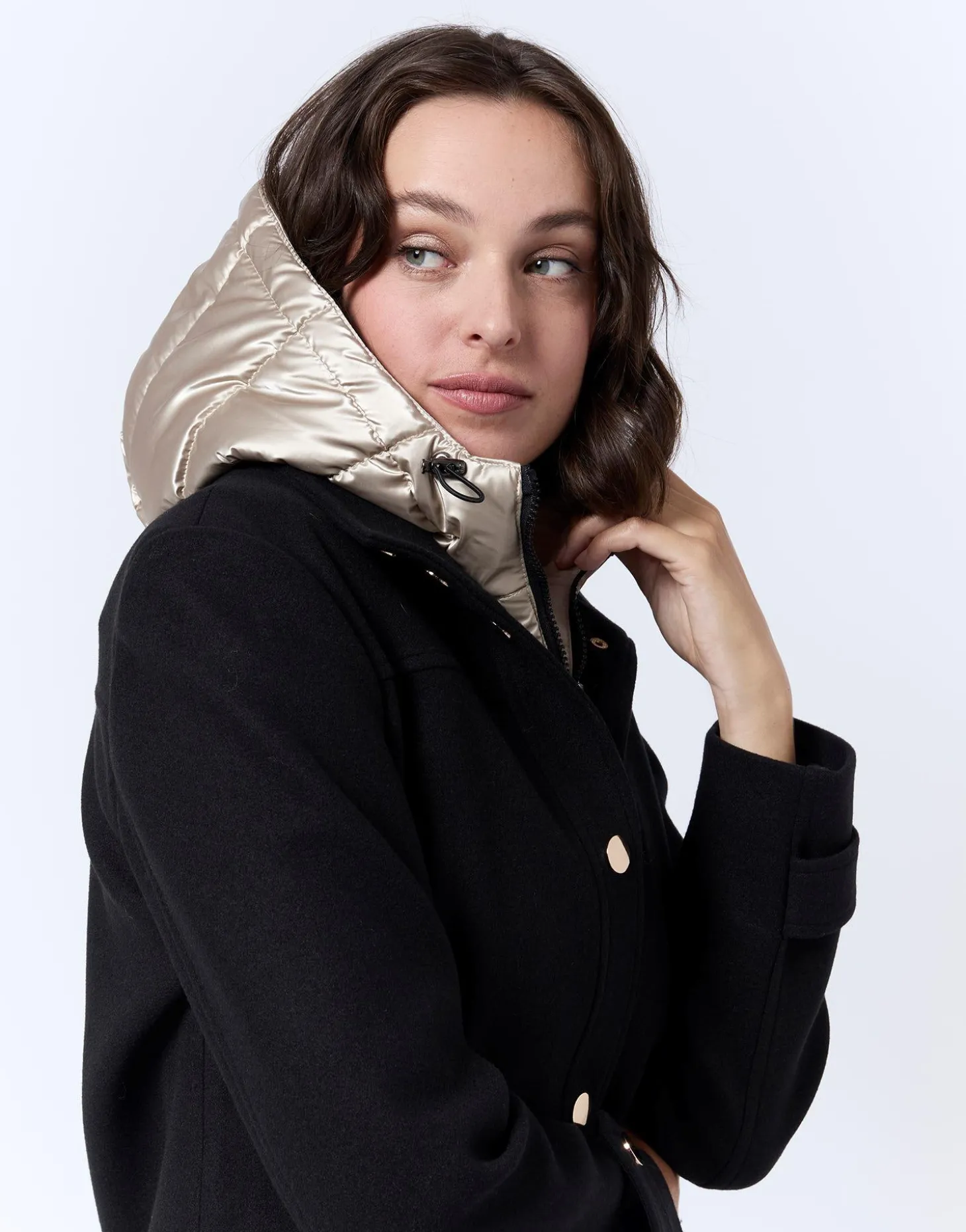 Capuche unie OR Femme