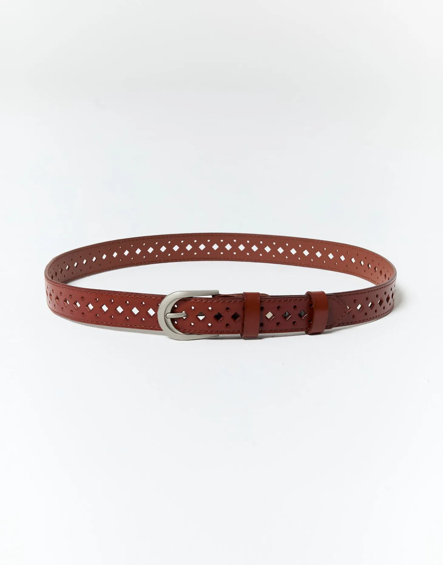 Ceinture moyenne 3-5 cm unie CAMEL Femme