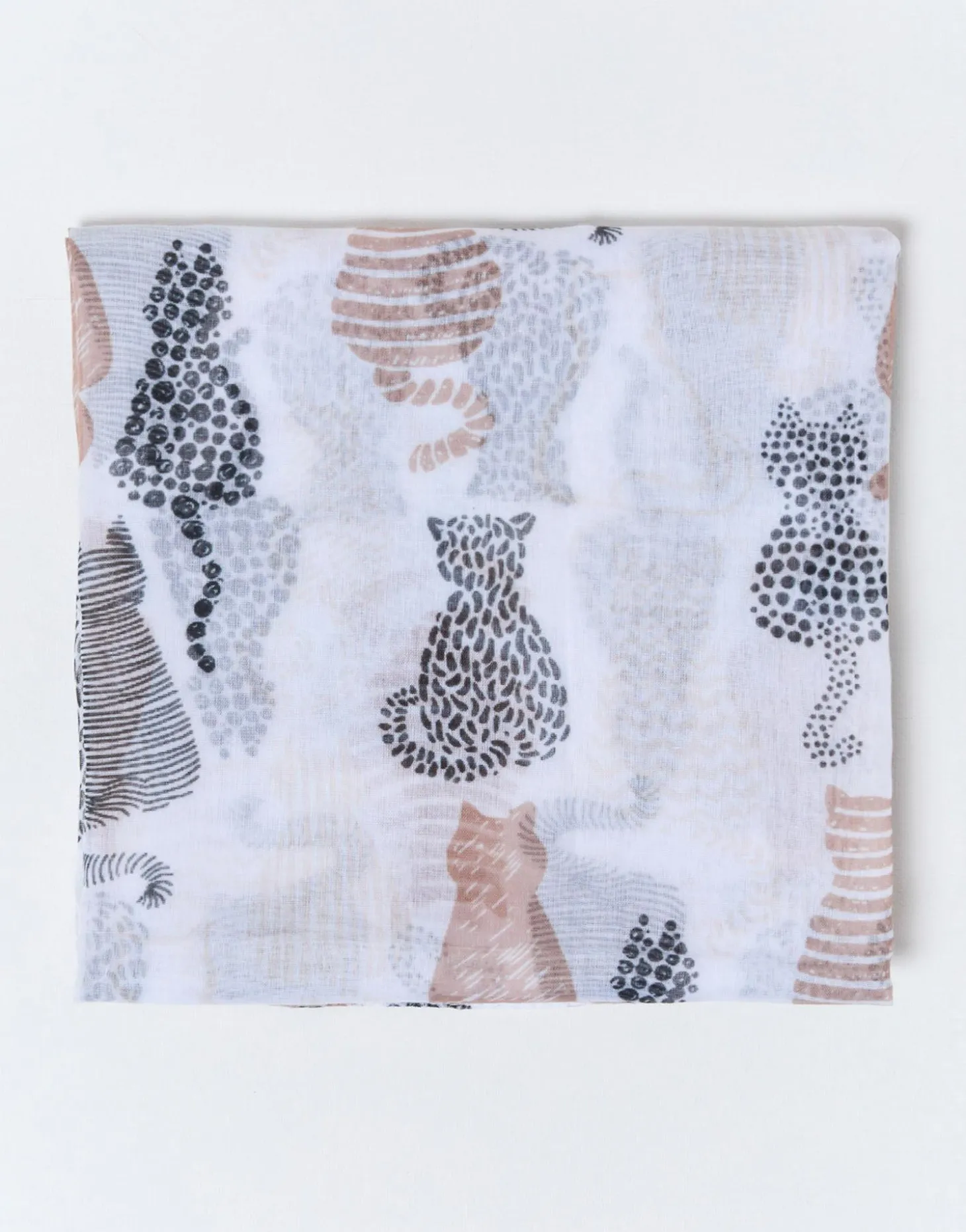 Foulard imprimé ECRU Femme