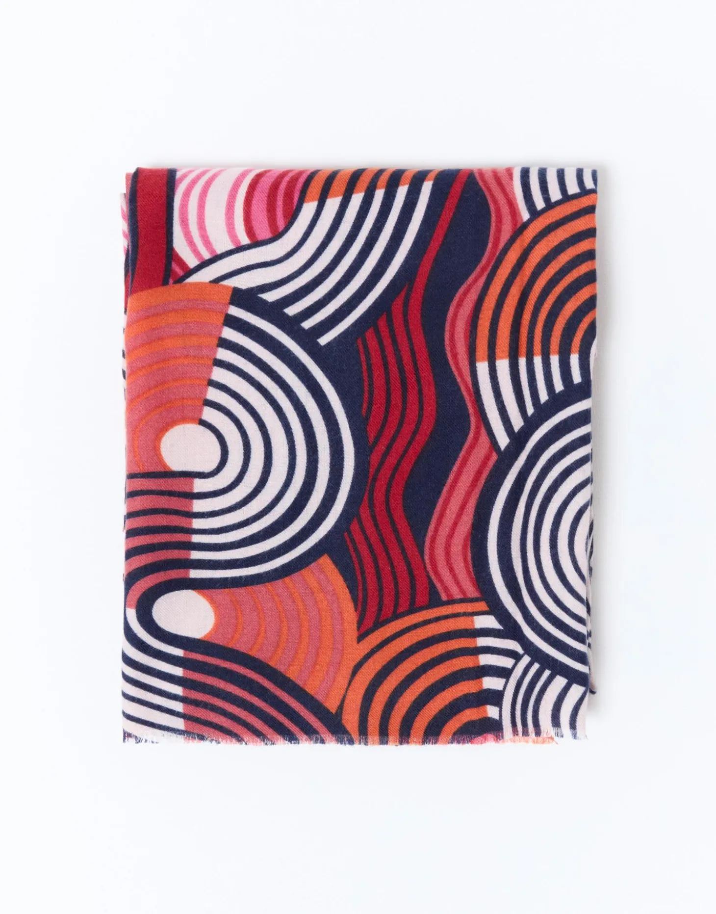 Foulard imprimé graphique MARINE Femme