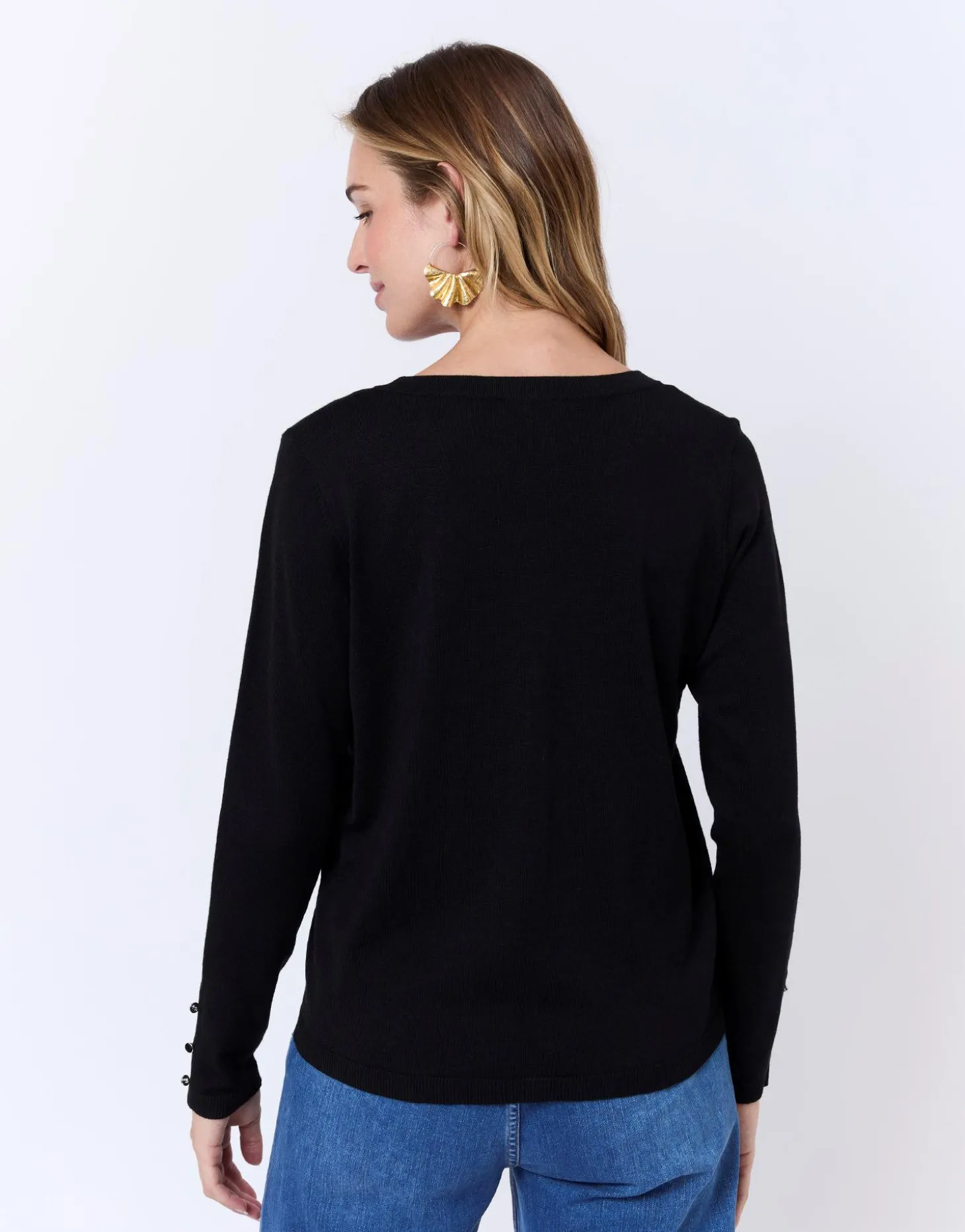 Gilet uni NOIR Femme