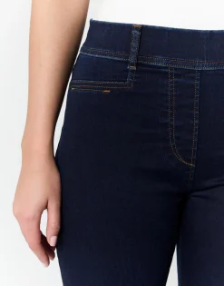 Jean 7/8 slim MARINE Femme