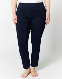 Jean 7/8 slim MARINE Femme
