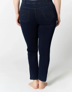 Jean 7/8 slim MARINE Femme