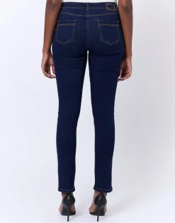 Jean long MARINE Femme