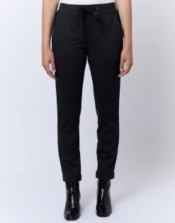 Joggpant 7/8 fuselé pied de puce ANTHRACITE Femme