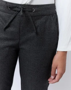 Joggpant 7/8 fuselé uni ANTHRACITE Femme
