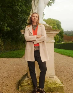 Manteau uni BEIGE Femme