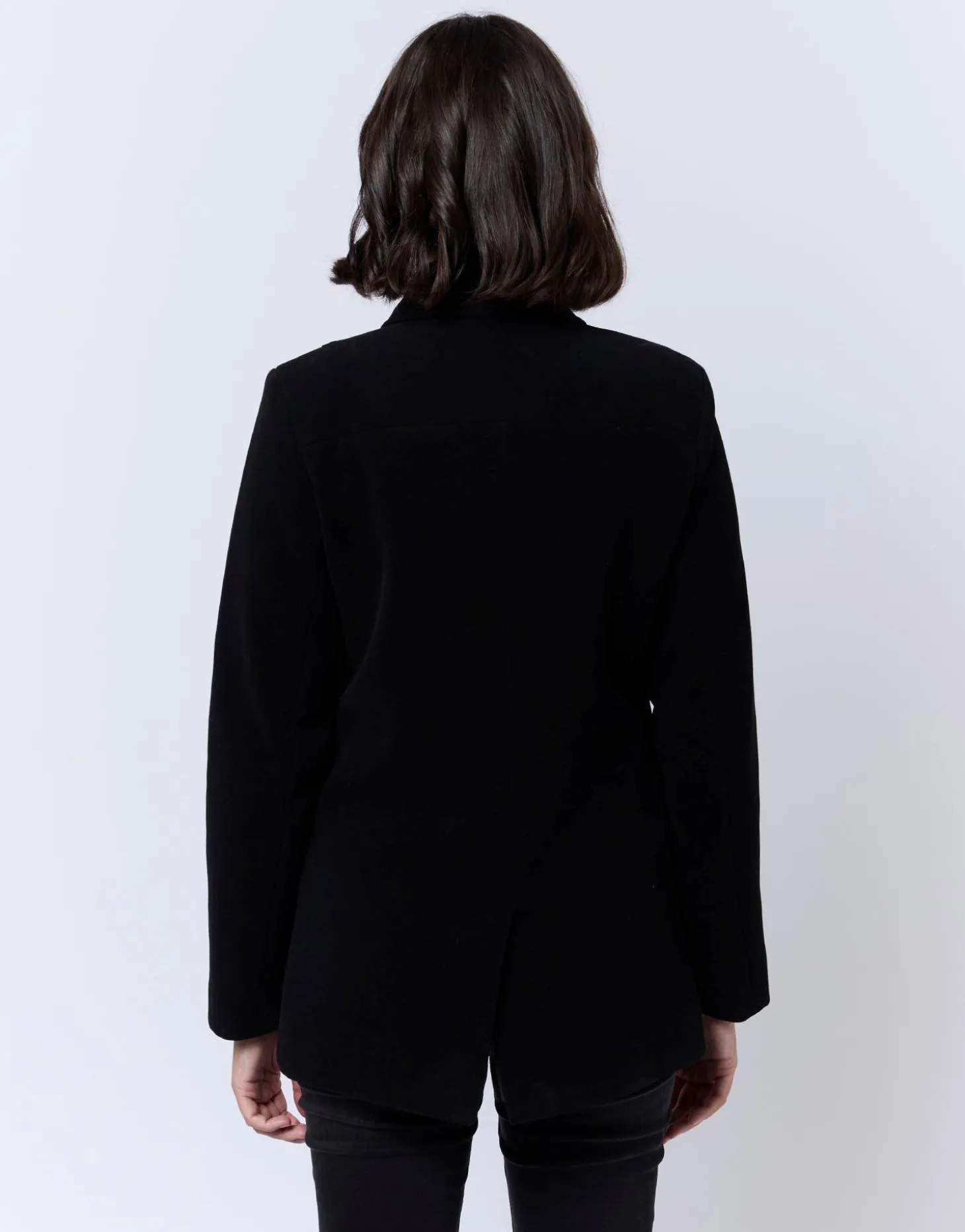 Manteau uni NOIR Femme