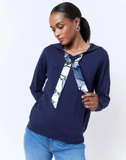 Pull fin uni MARINE Femme