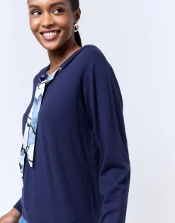 Pull fin uni MARINE Femme