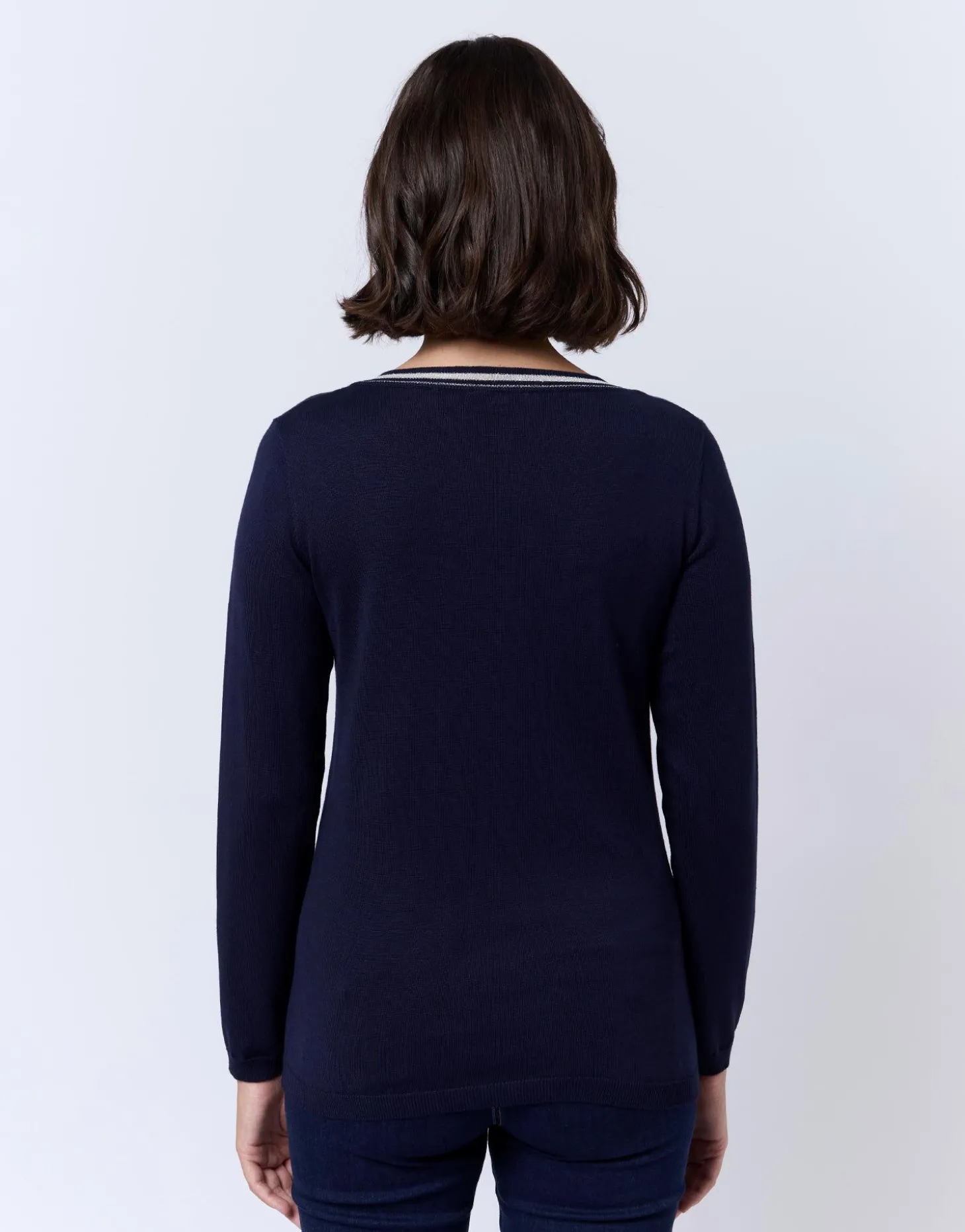 Pull fin uni MARINE Femme