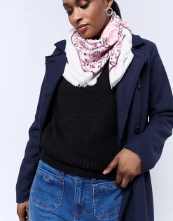 Redingote longue unie MARINE Femme