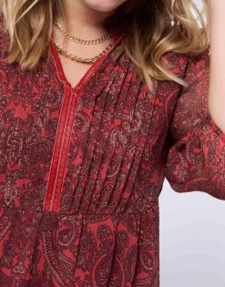 Robe courte imprimée TOMETTE