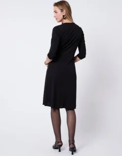 Robe courte unie NOIR