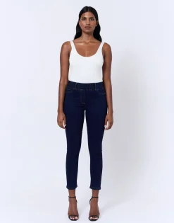 Tregging 7/8 MARINE Femme