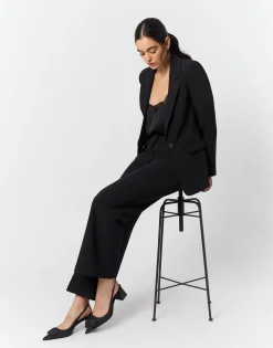 Veste courte unie NOIR Femme